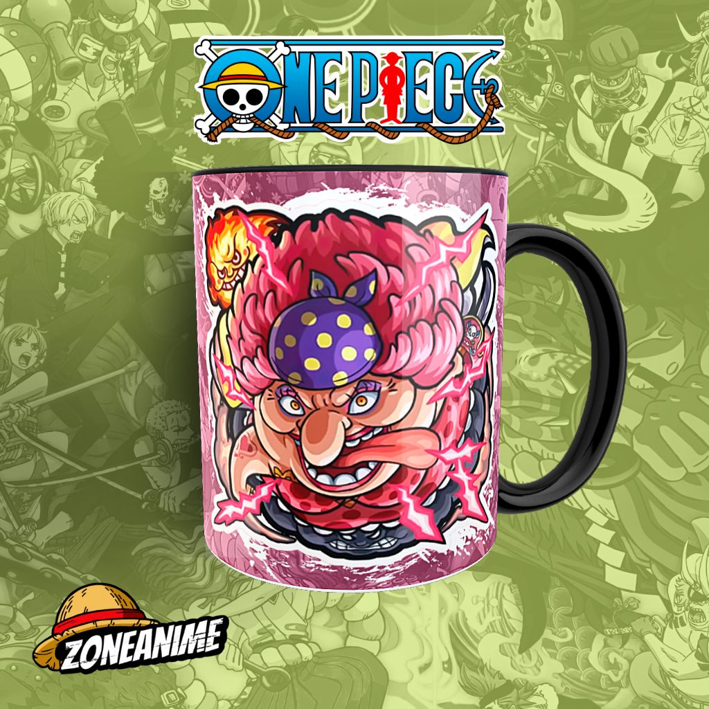 Taza All black Luffy - One piece – zoneanime