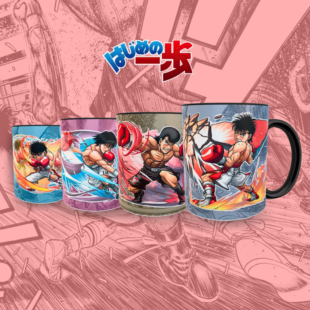 Juego de 4 Tazas Hajime no ippo