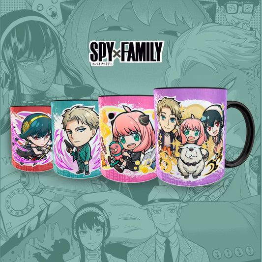 Juego de 4 Tazas SpyxFamily