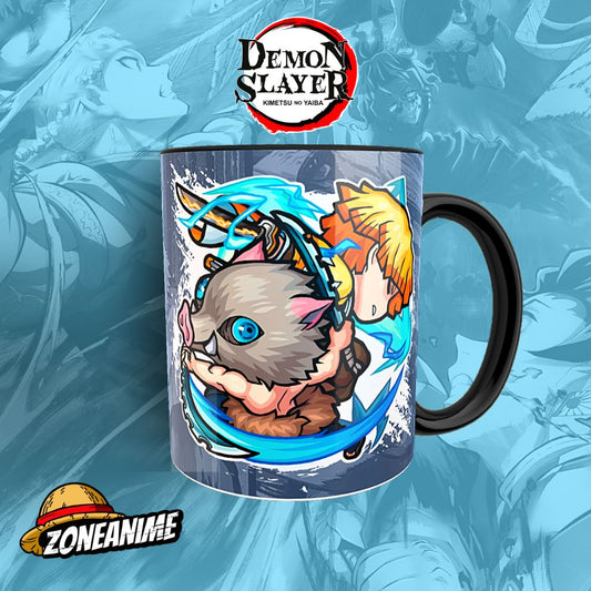 Taza Inosuke y zenitsu - Demon slayer