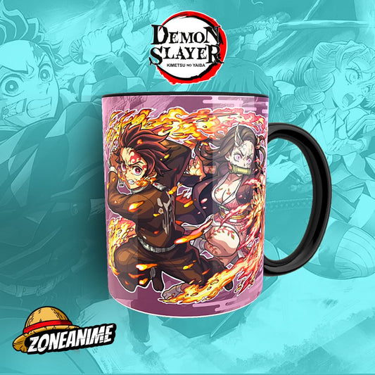 Taza Tanjiro y nezuko - Demon slayer