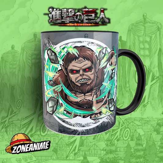 Taza Titan bestia - Shingeki no kyojin