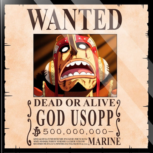 Posavaso Wanted Usopp - One piece