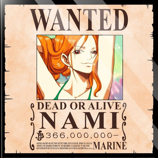 Posavaso Wanted Nami - One piece