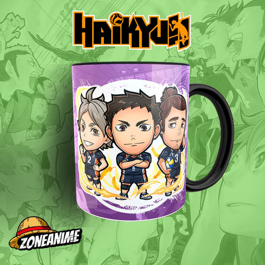 Taza Karasuno equipo - Haikyu