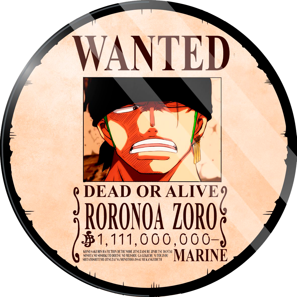 Posavaso R. Wanted Zoro