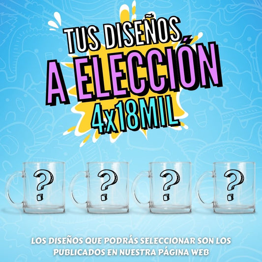 Pack de 4 Clear a Elección ;)