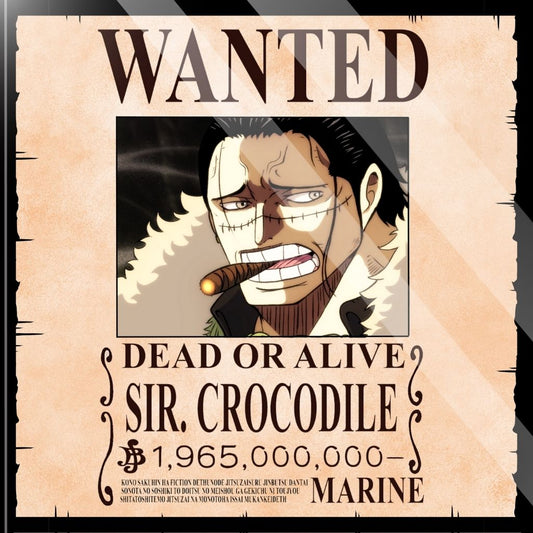 Posavaso Wanted Sir.crocodile - One piece